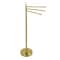 Kingston Brass Freestanding Towel Rack, Brushed Brass CC2027 - alternate 1